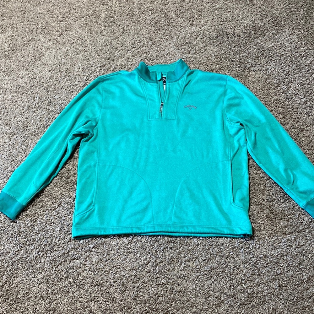 Callaway Weather Series Crew Neck Zip